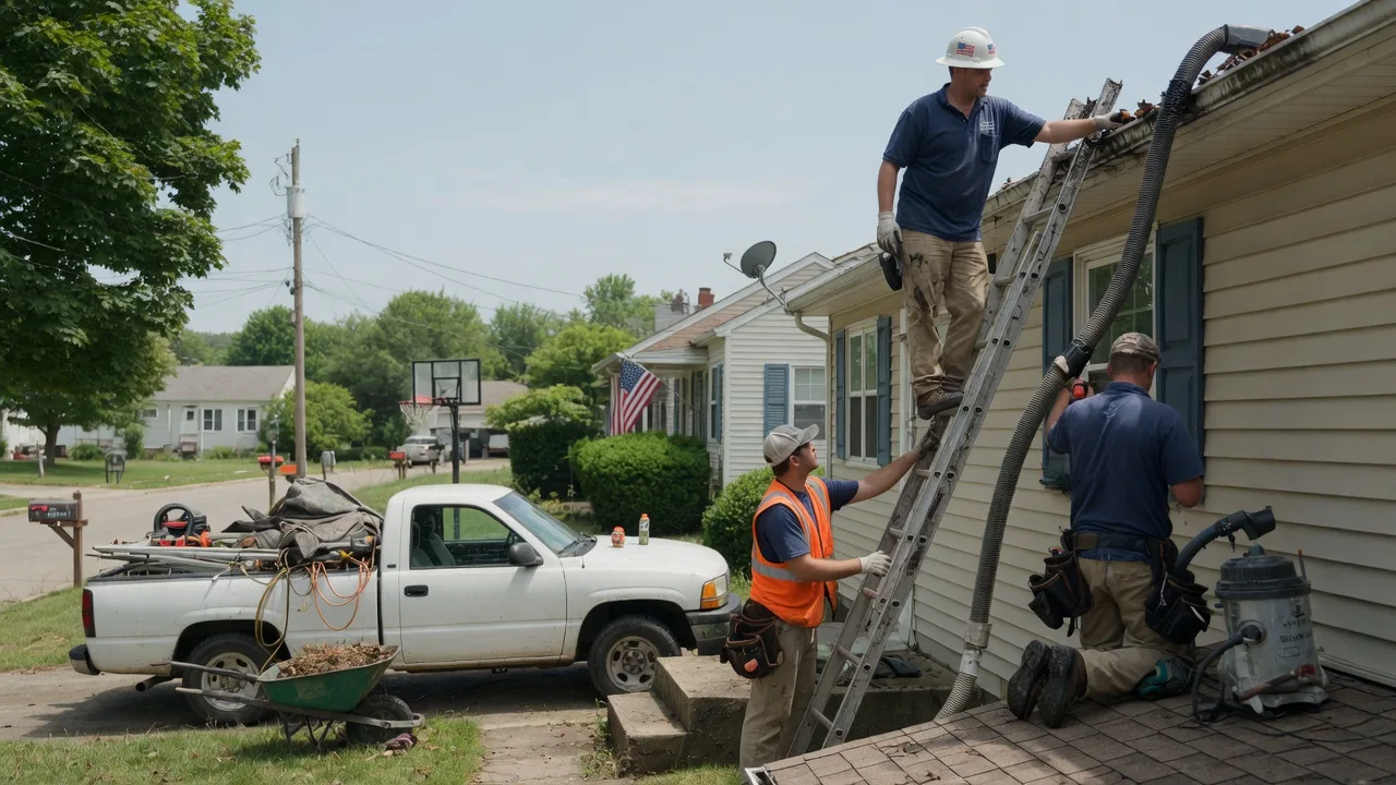 Gutter Installation in Minier, IL near me
